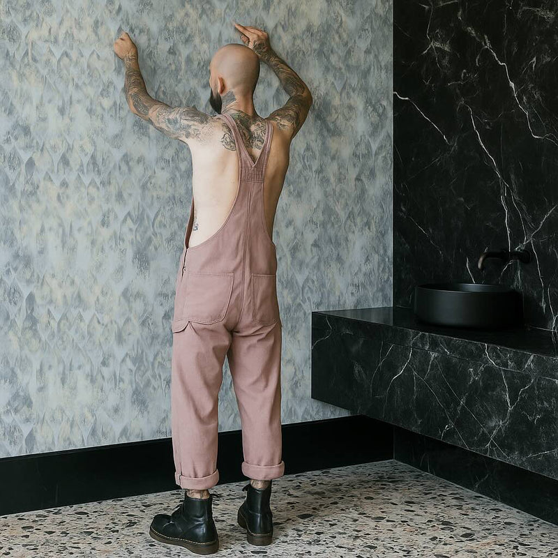 wallpapering bathrooms