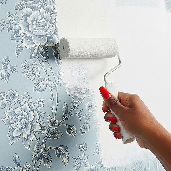 painting over wallpaper