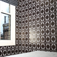 Alec navy luxury wallpaper