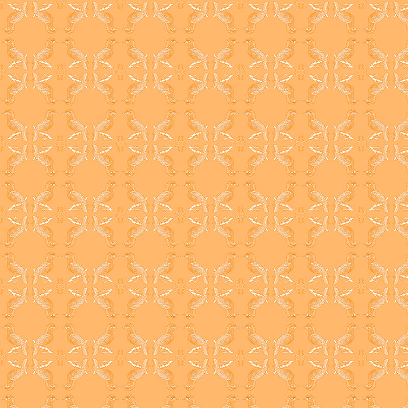 Alec orange luxury wallpaper