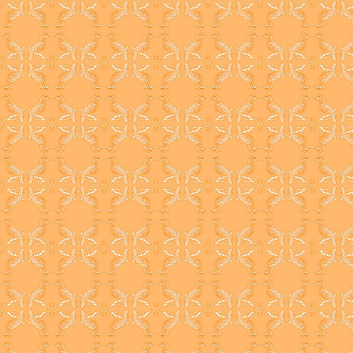Alec orange luxury wallpaper
