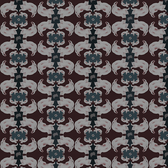 Cat brown far textured luxury wallpaper