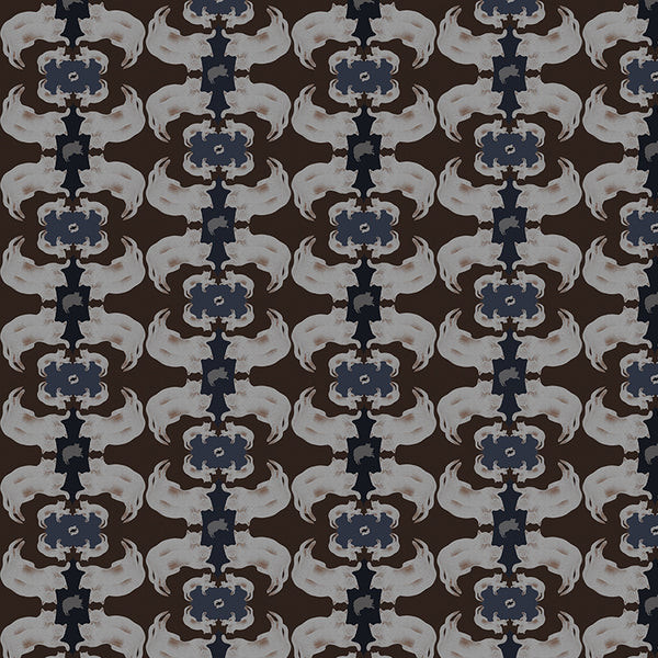 Cat brown textured luxury wallpaper