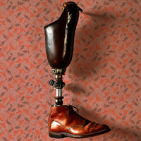 Glass flower orange textured luxury wallpaper