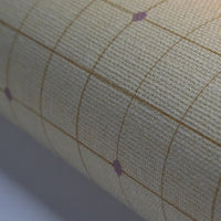 Dotsqu jute grass cloth wallpaper