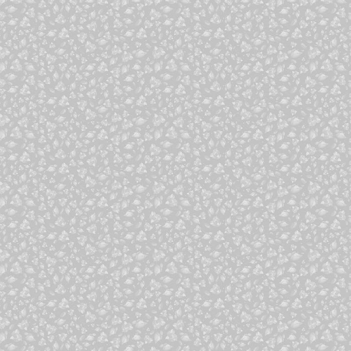 Magnolia grey luxury wallpaper