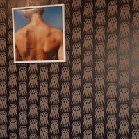 Manpower contemporary purple luxury wallpaper