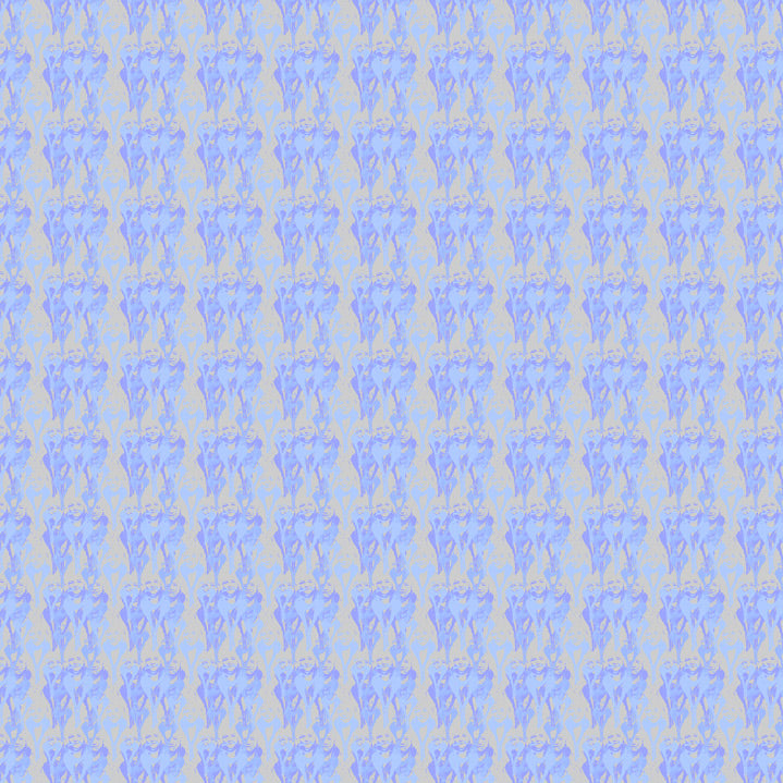 Pat Butcher blue far luxury wallpaper