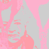 Pat Butcher coral close up luxury wallpaper