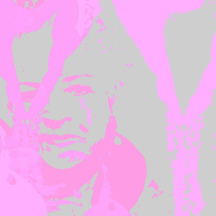 Pat Butcher pink close up luxury wallpaper