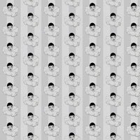 Pierot gray pierot doll 1980's luxury wallpaper 
