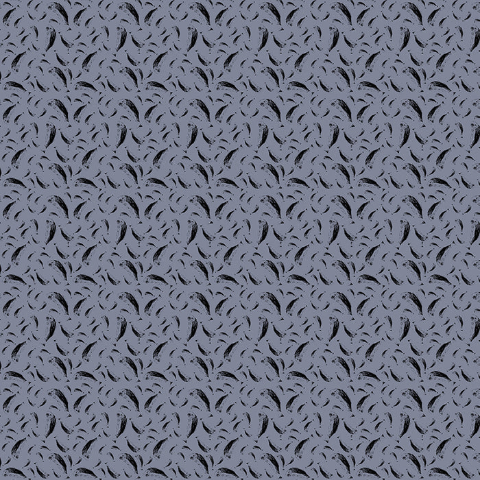 Poisson blue luxury wallpaper