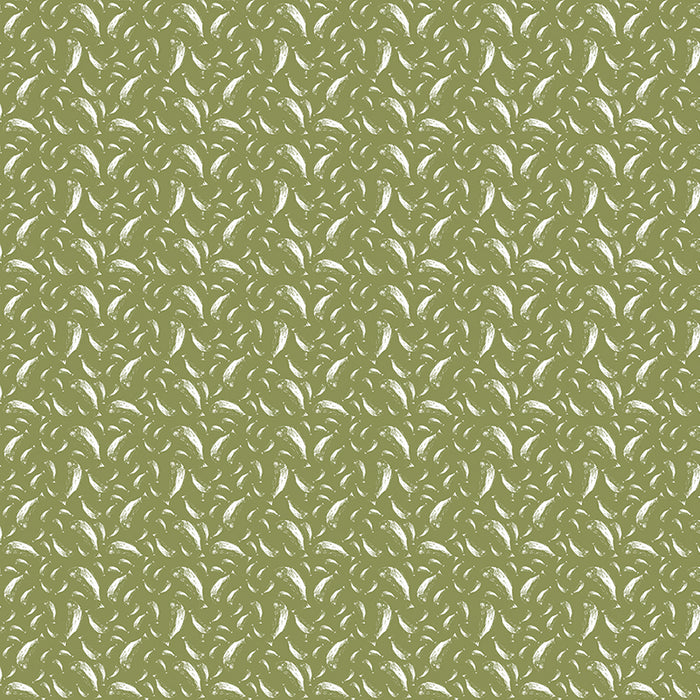 Poisson green luxury wallpaper