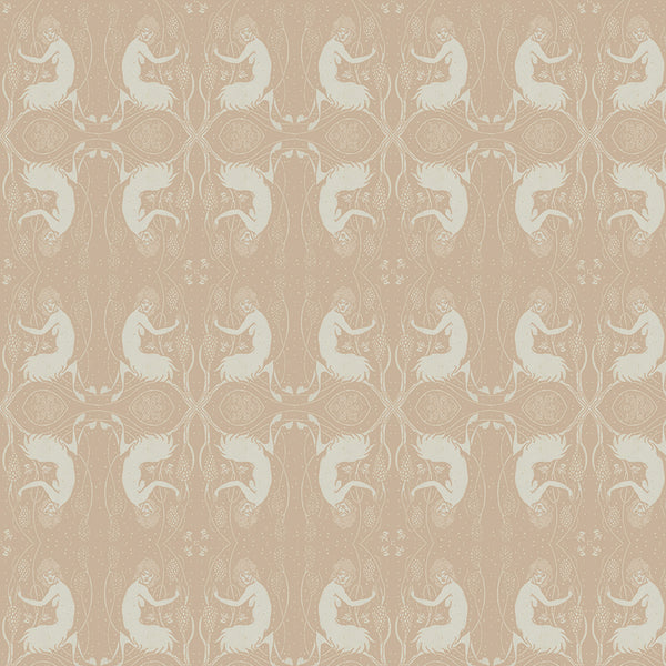 Vincent beige close up luxury wallpaper