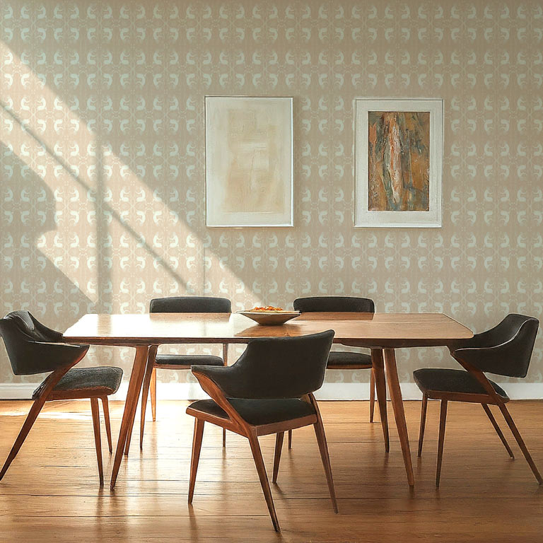 Vincent beige luxury wallpaper