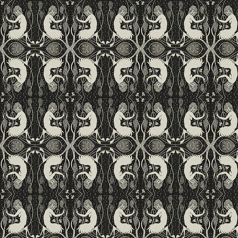 Vincent black luxury wallpaper