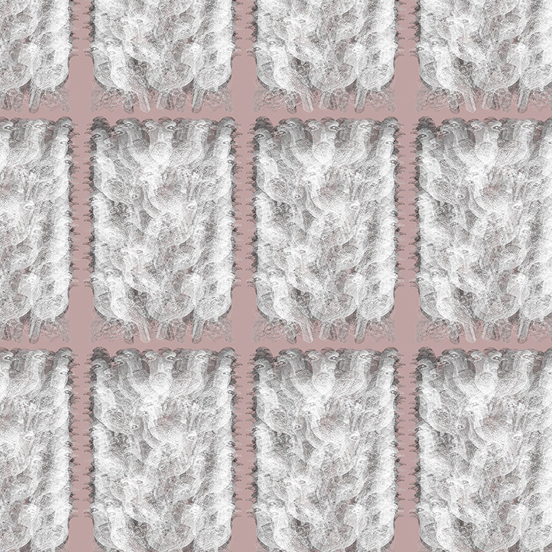 alectro suede pink far luxury wallpaper