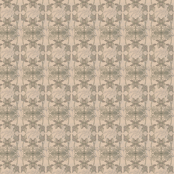 anana beige luxury wallpaper