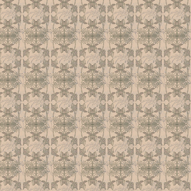 anana beige luxury wallpaper