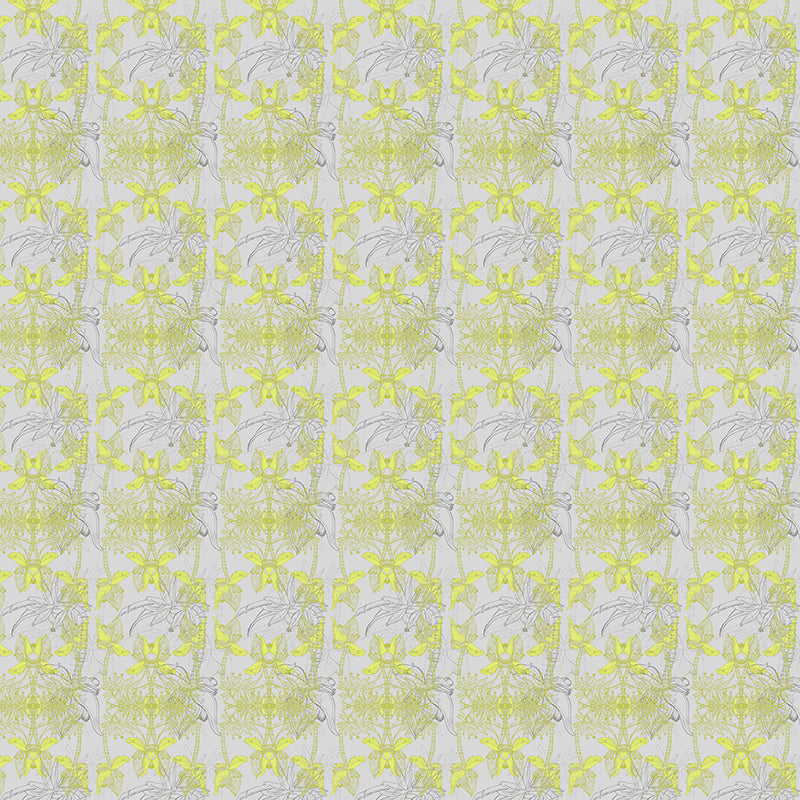 anana gold botanical luxury wallpaper