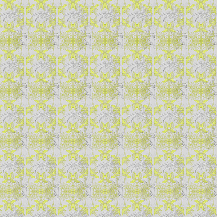 anana gold botanical luxury wallpaper