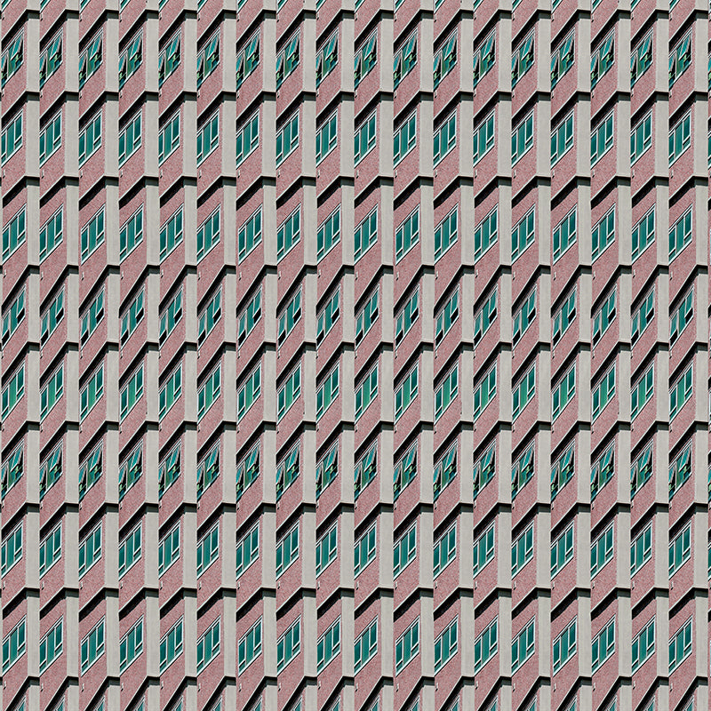 block pink brutalist luxury wallpaper pattern