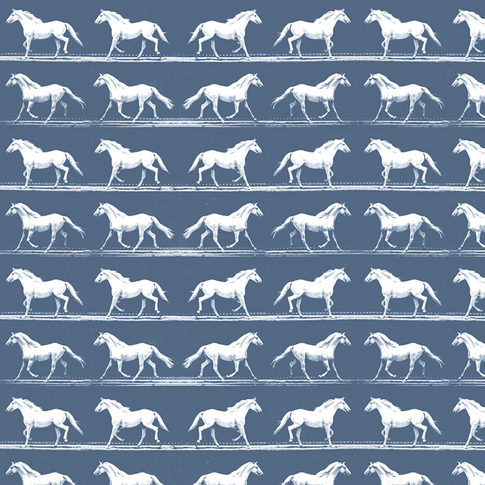 camargue blue luxury wallpaper pattern