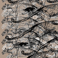 copious taz animal beige close up luxury wallpaper