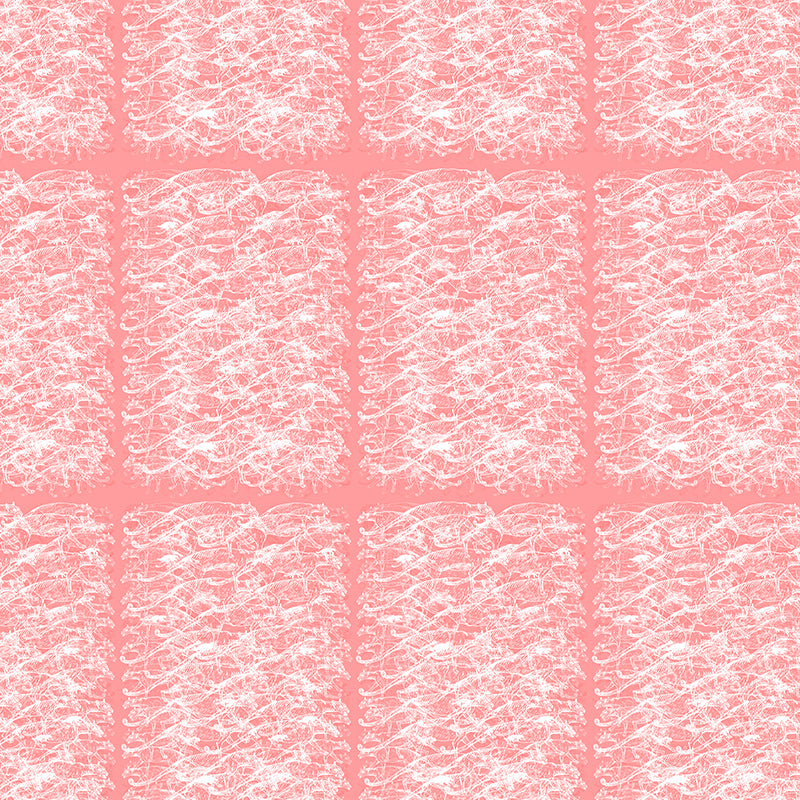 copious taz silver foil coral luxury wallpaper