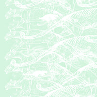 copious taz silver foil green close up luxury wallpaper