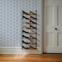 femme blue contemporary luxury wallpaper