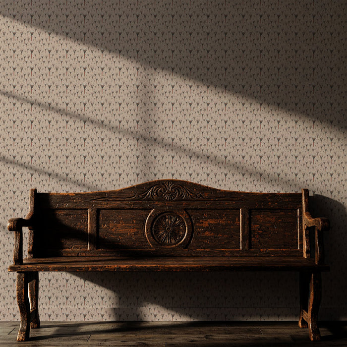 lotus beige luxury wallpaper