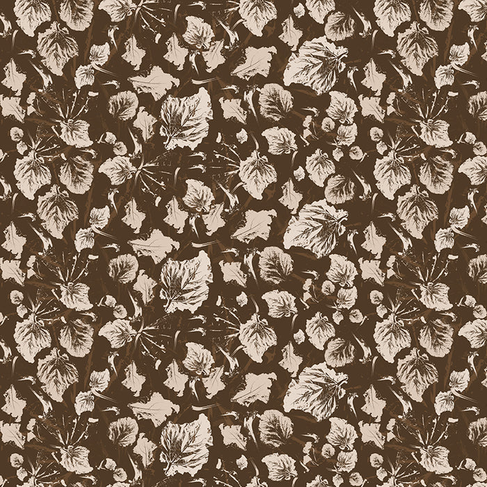 rhubarb robber brown far luxury wallpaper 
