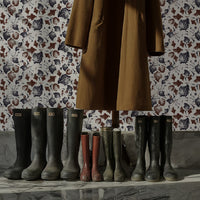 rhubarb robber brown luxury wallpaper